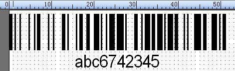 code128混合字符集尺寸
