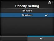 Priority Setting