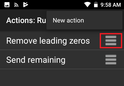 Remove leading zeros